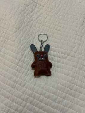 Brown Fuggler Bunny Keychain